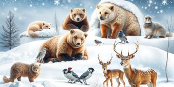 Zwierzęta zimą